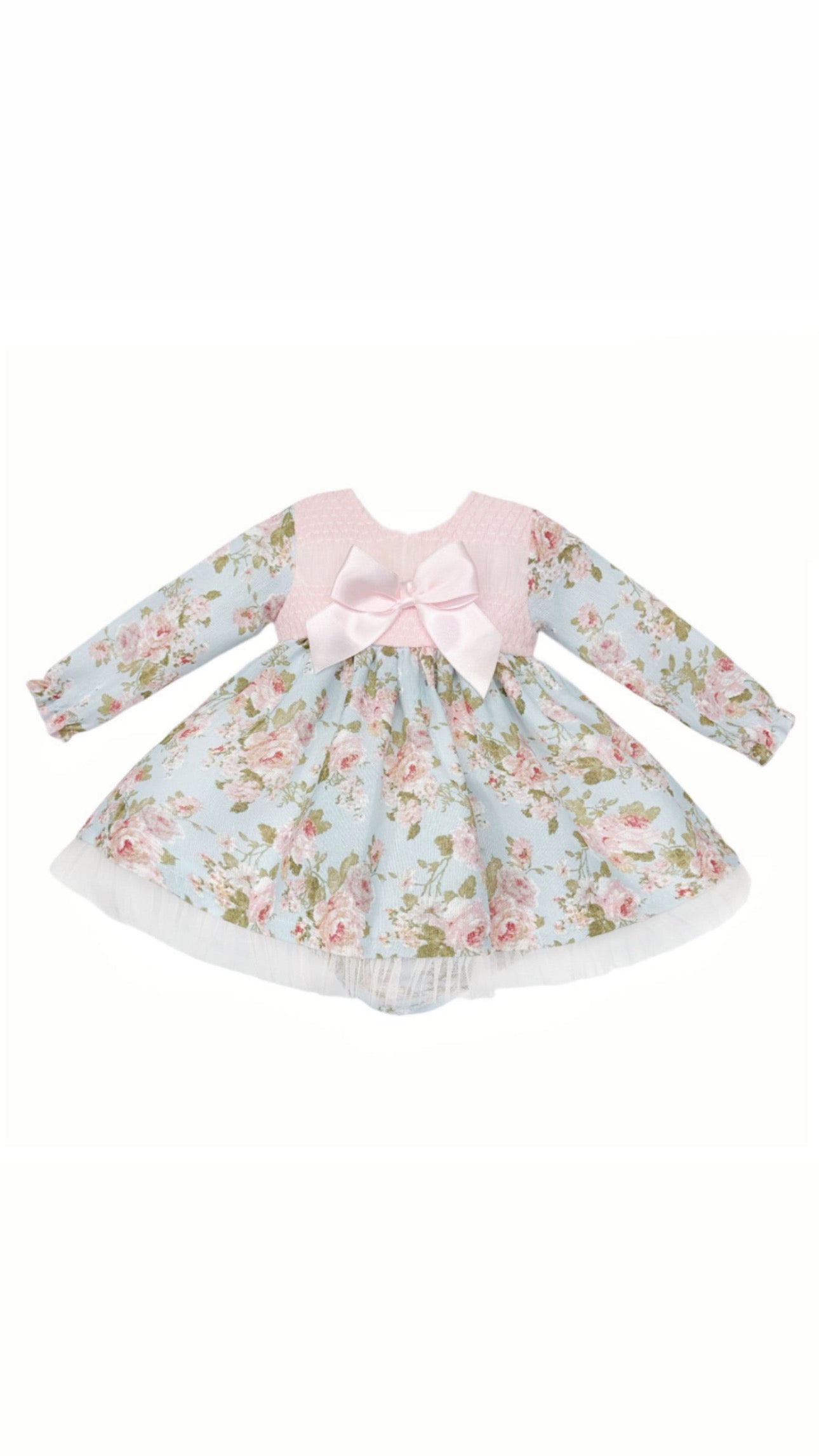 Floral smocked dress